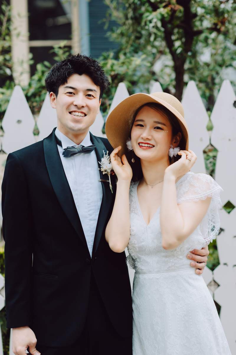 ドレス×麦わら帽子