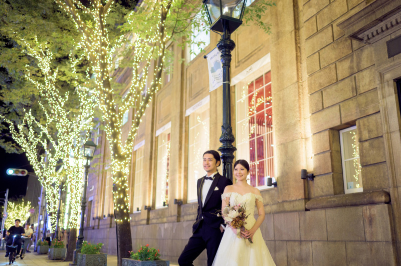 イルミネーションが美しい旧居留地