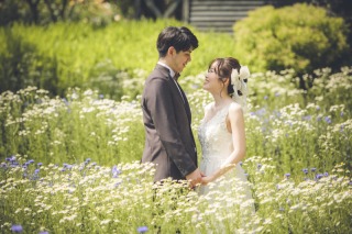 eneen wedding KOBE_【神戸布引ハーブ園】季節の草花の香りに包まれてリラックスフォト