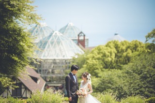 eneen wedding KOBE_【神戸布引ハーブ園】季節の草花の香りに包まれてリラックスフォト