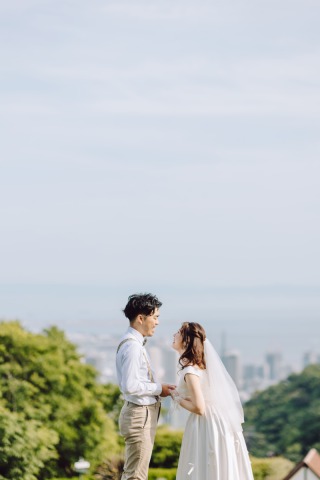 eneen wedding KOBE_【神戸布引ハーブ園】季節の草花の香りに包まれてリラックスフォト