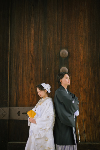 eneen wedding KOBE_【相楽園】四季折々の美景が楽しめる日本庭園で和装お洒落フォトを！