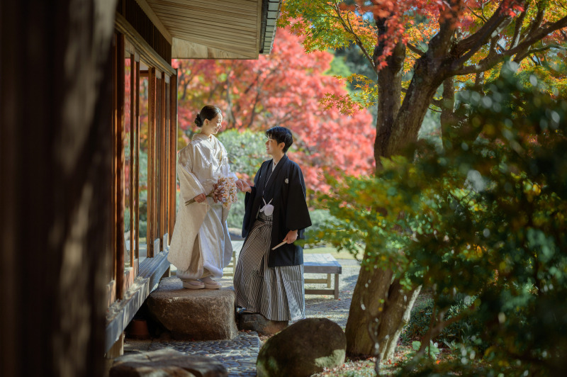 【庭園で撮影できる】須磨離宮公園|和室+ロケーション★美肌補正付・追加料金なし♪