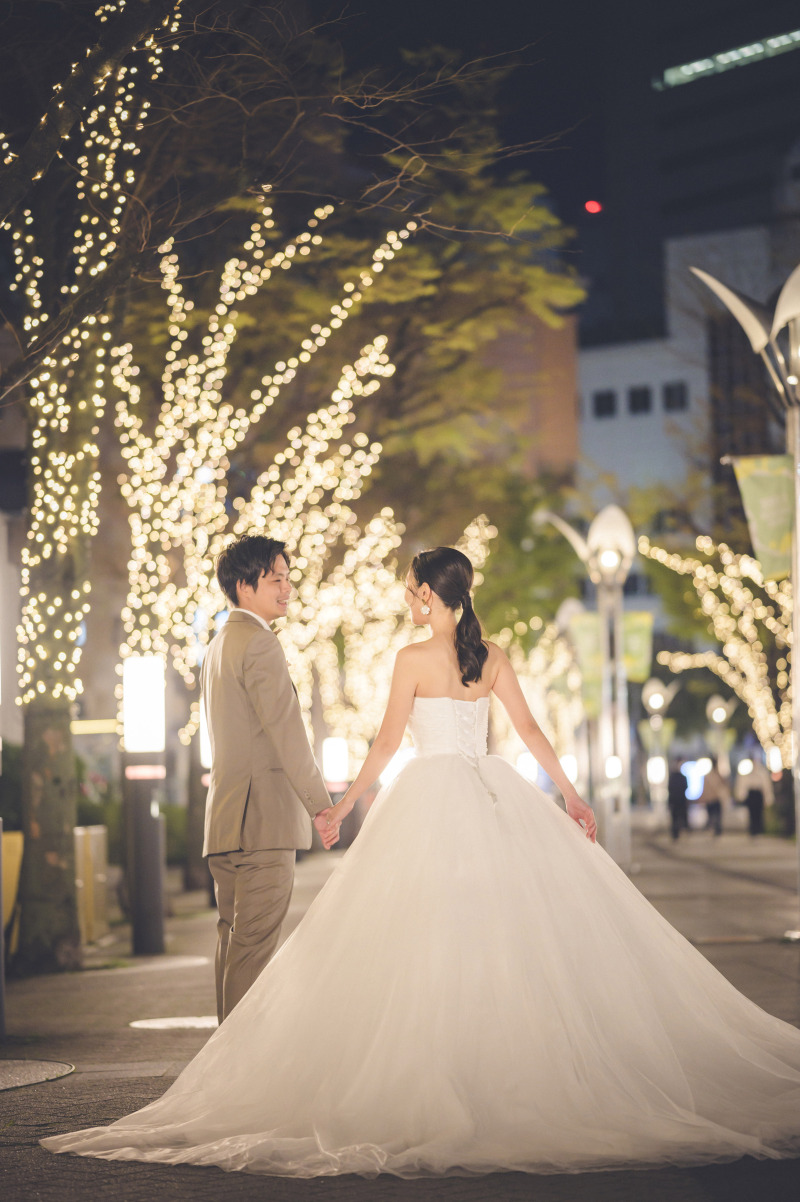 【夜景で撮影できる】旧居留地+ハーバーランド|美肌補正付★洋装1着・全データ追加料金なし♪