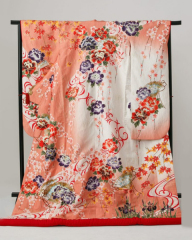 朧富貴文様_白ピンク