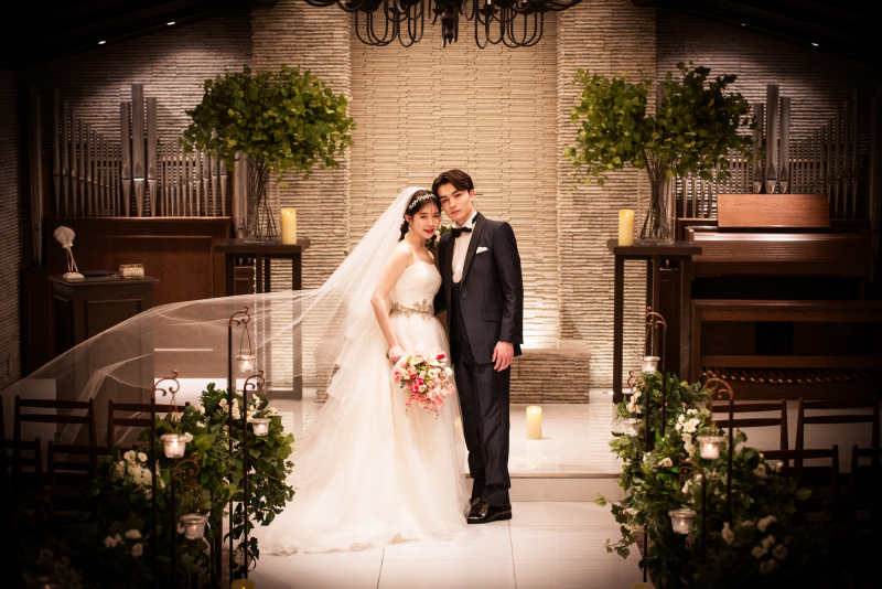 【アルマリアンTOKYO限定】本格チャペルで撮影する ドレス1着プラン