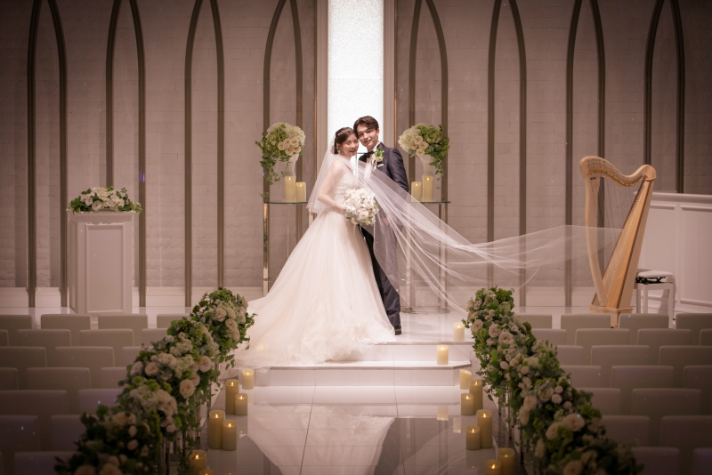 【アルマリアンTOKYO限定】本格チャペルで撮影する ドレス1着プラン