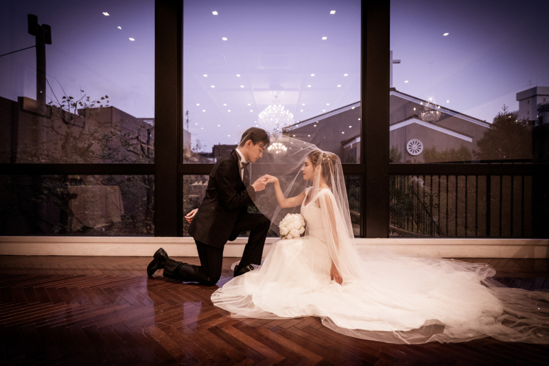 南青山サンタキアラ教会 ドレス3着プラン