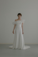 【ドレスショップレンタル】マットサテンマーメイド