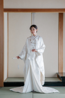 【衣装店レンタル白無垢】No. 258（鶴桜柄）