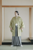 【Sui /紋付袴】鶸柄