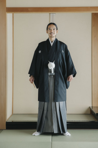 【Sui /紋付袴】黒マット