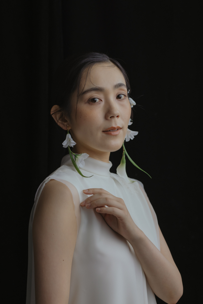 flower ear cuffs「２」