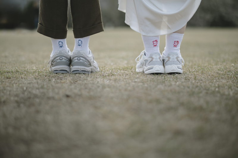 お揃いの小物でも