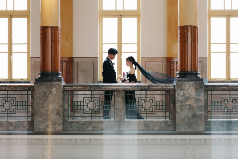 ベールをいかして