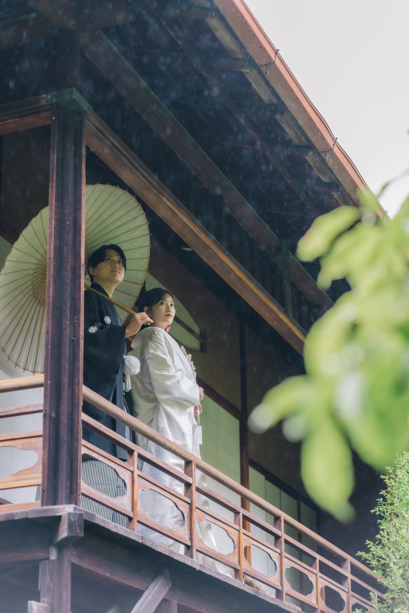 あいにくの雨でも…