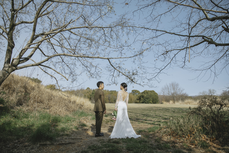 枝もおしゃしれに構図として