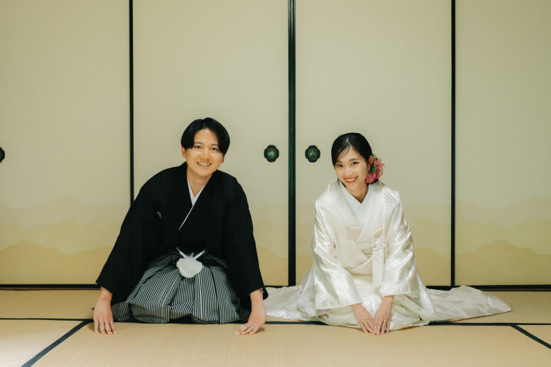 王道の正座カット