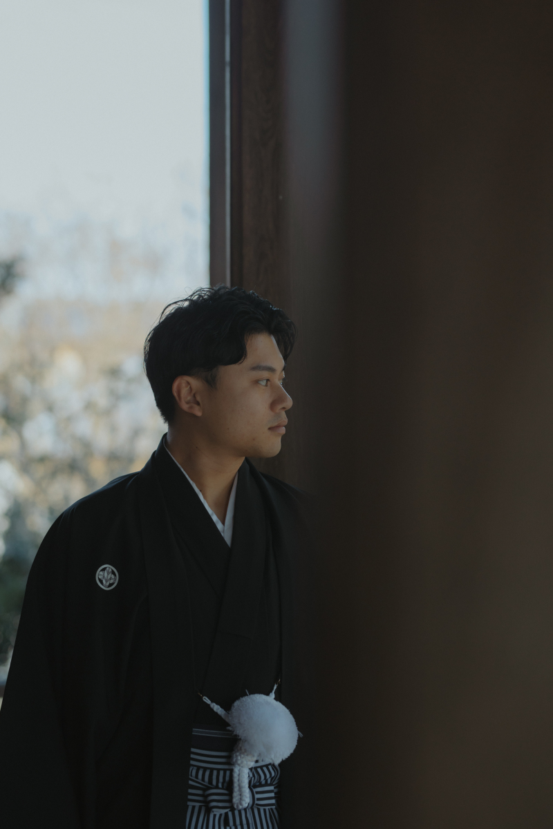 新郎さまソロカット