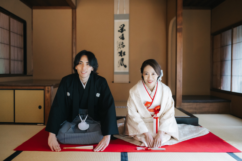 和装ならではのカットも撮影します!