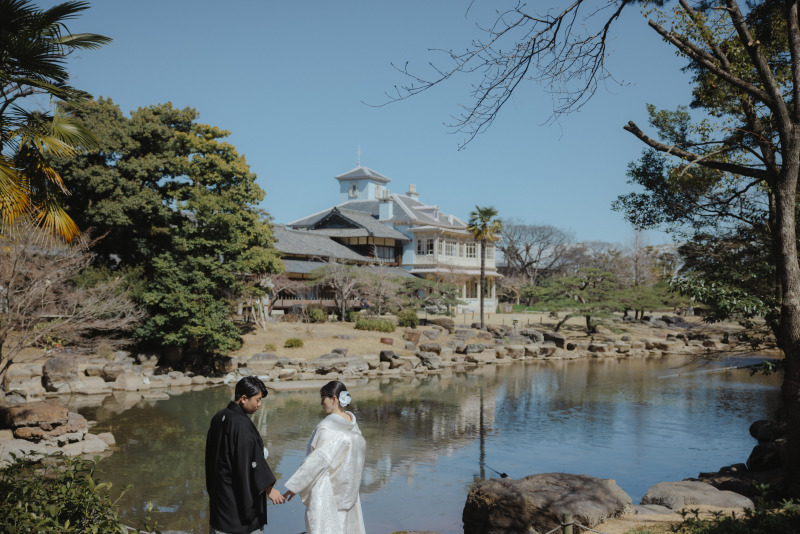 六華苑の景観と
