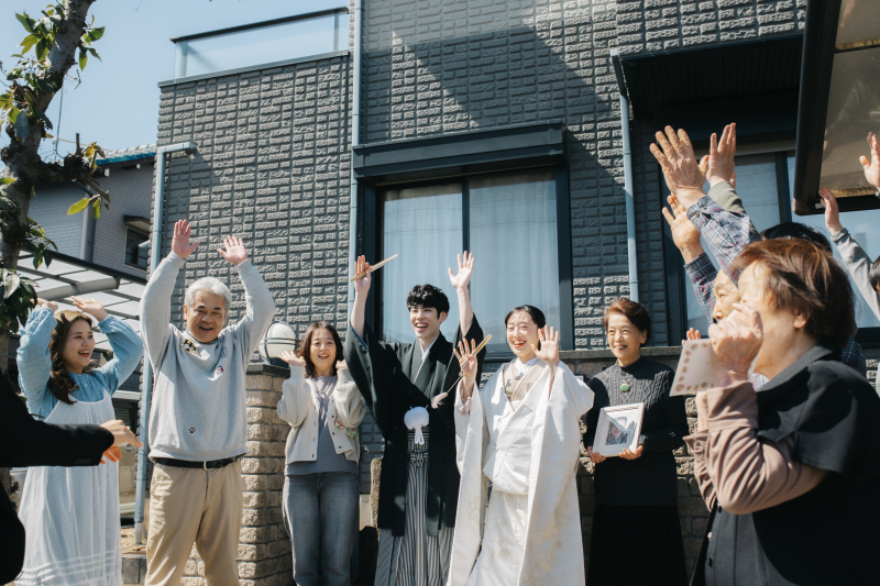 祝福、感謝を分かち合う