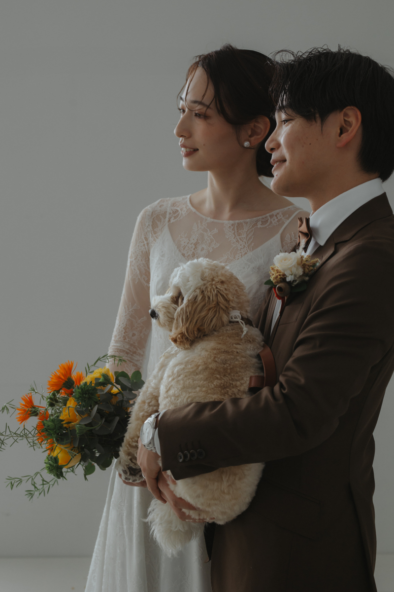 愛犬との思い出を、自然体で残せます