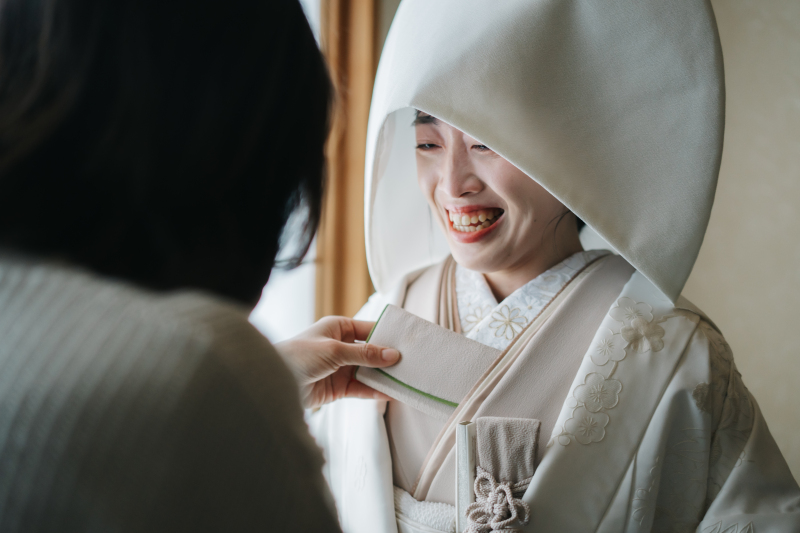 結婚式のセレモニーを取り入れて