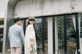 Marlgrafica_【ドレス】ロケーション撮影【街】