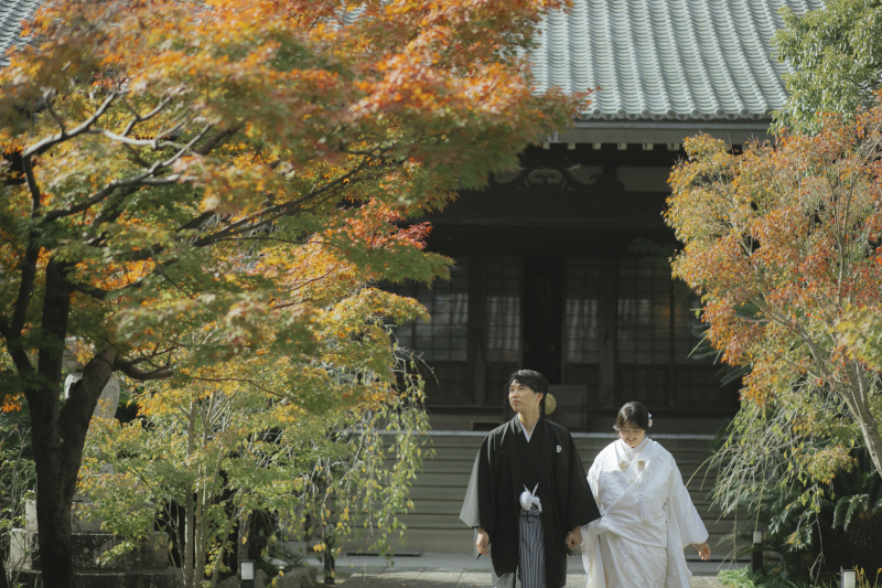 和装から撮影スタート!