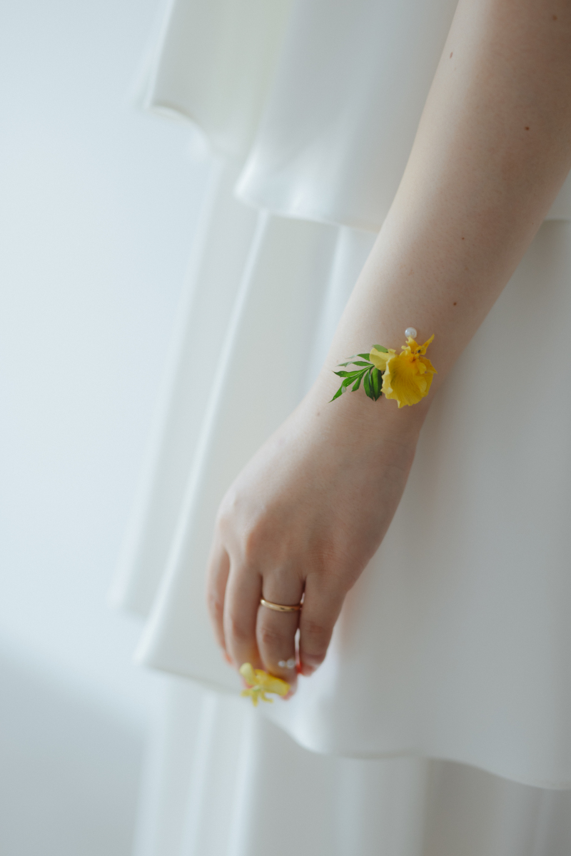 お手元にもお花