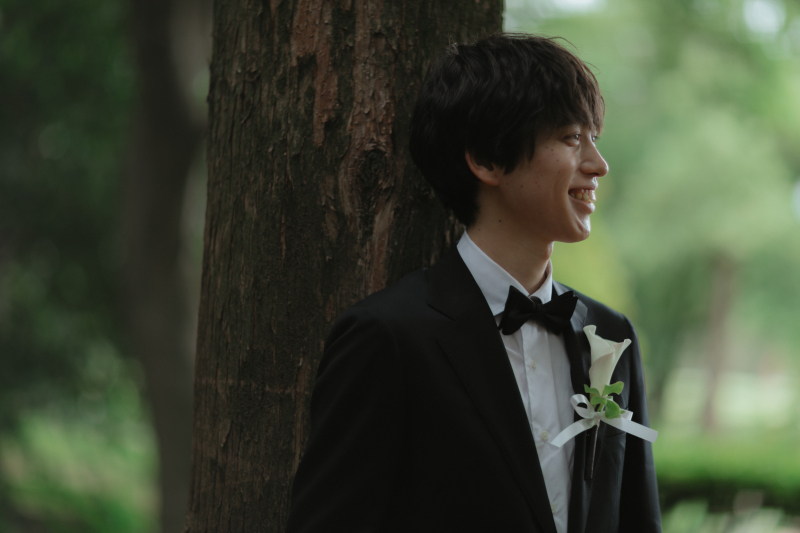 新郎様ソロカット