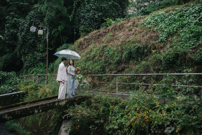傘もいい雰囲気に