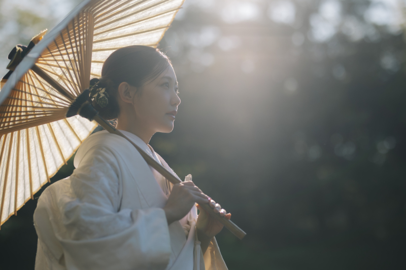 新婦様のソロカット