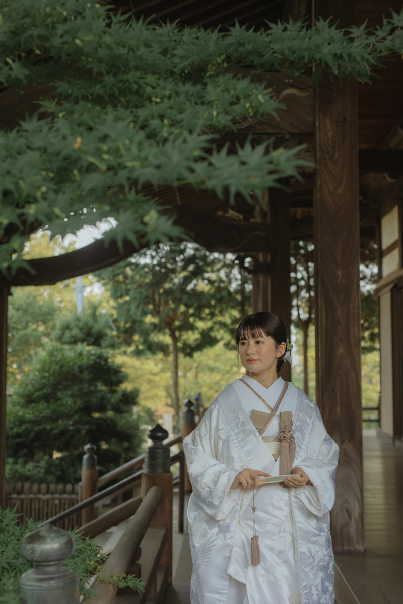 新婦ソロショット