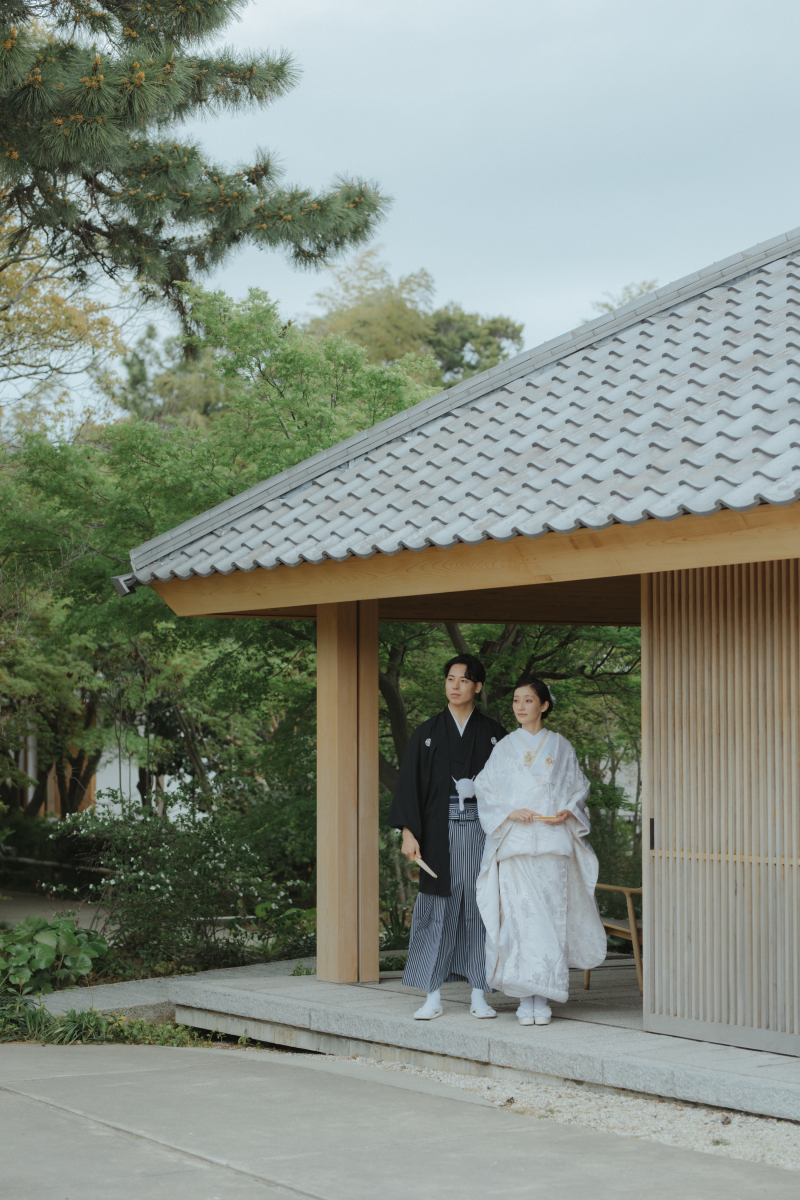 建築美と緑と