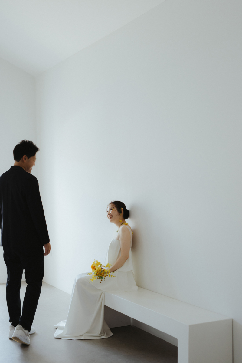 シンプルな空間で