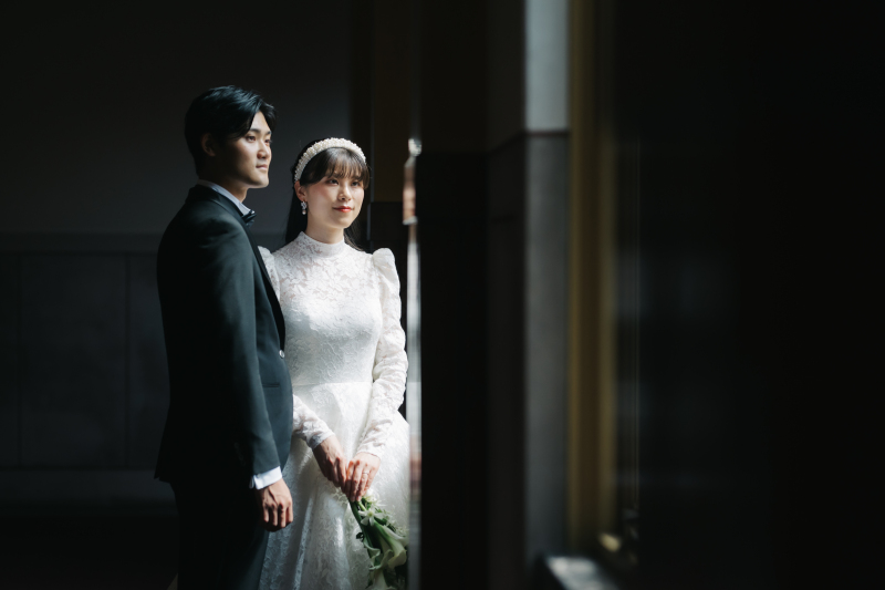 光と影のコントラスト