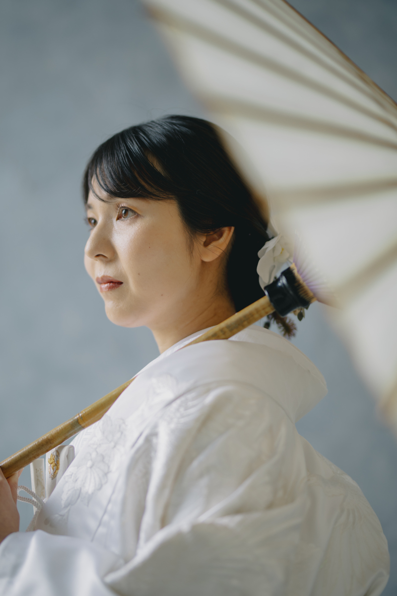 表情にフォーカスして