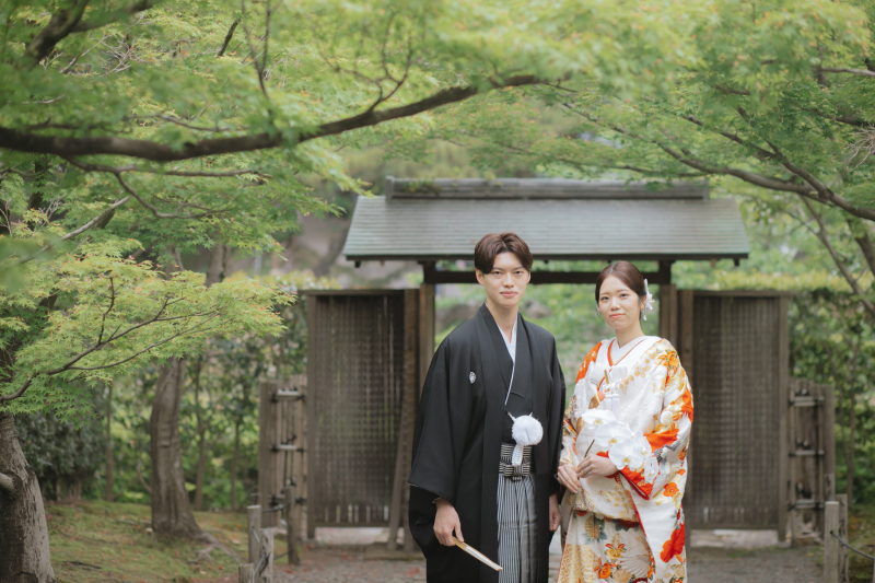 目線をいただくカットも