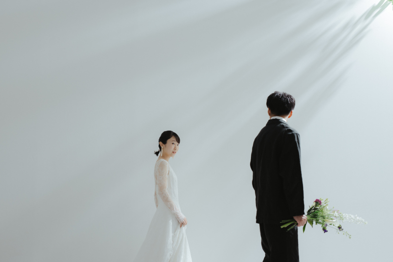 光の中のふたり