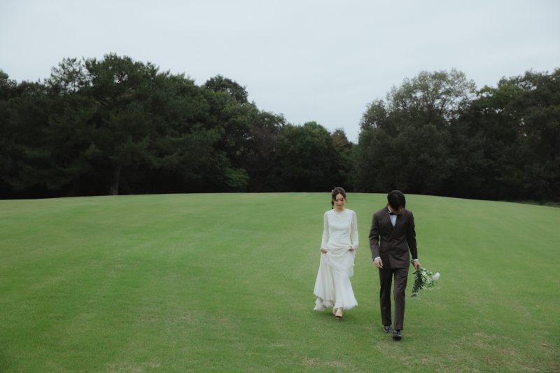 公園から撮影開始!