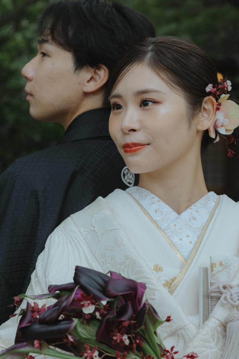 表情にフォーカス