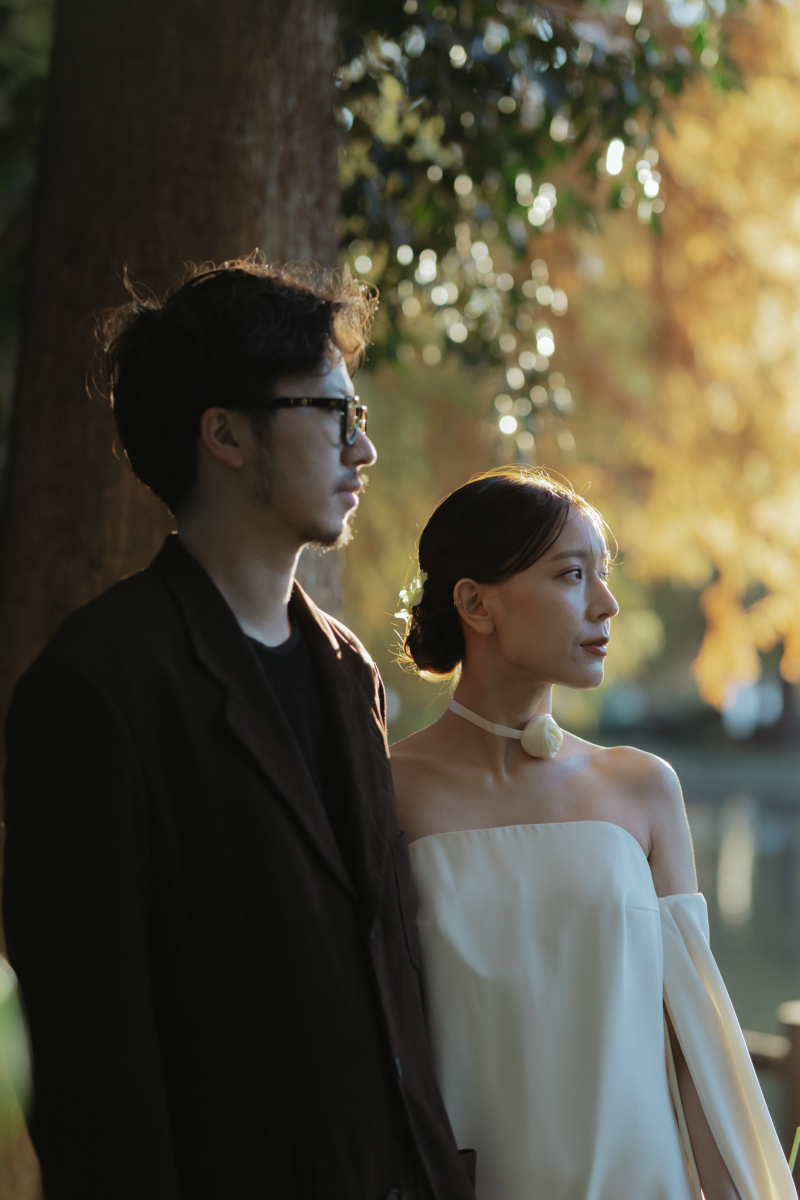 撮影の時間の中で、お二人の自然な美しさを見つけていきます。