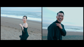 おふたりのオーダーオープニングになります。「映画っぽい」というキーワードをもとに制作しました。お互いに撮影し合ってもらい、ナチュラルな表情を映像に残すことができました。