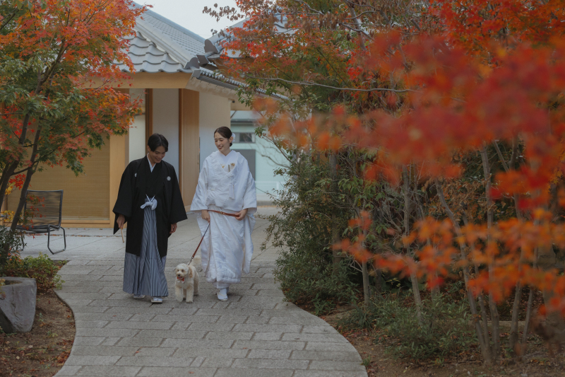 【和装1着プラン/ペットと撮影】ロケーション前撮り【ドレス代込み】