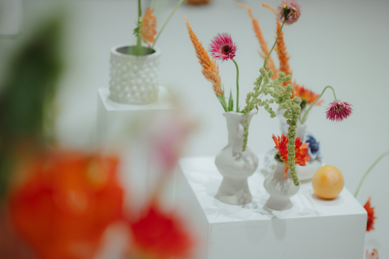 【スタジオドレス2着プラン】Flower design photo【ドレス代込み】