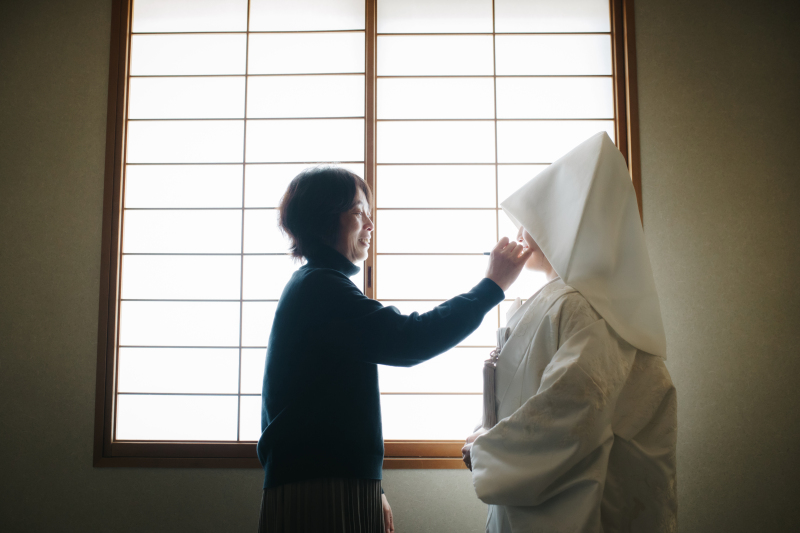 【お披露目型フォトウェディング】和装1着【ご実家で家族に晴れ姿の披露】