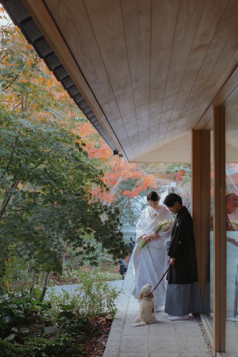 【和装1着プラン/ペットと撮影】ロケーション前撮り【ドレス代込み】