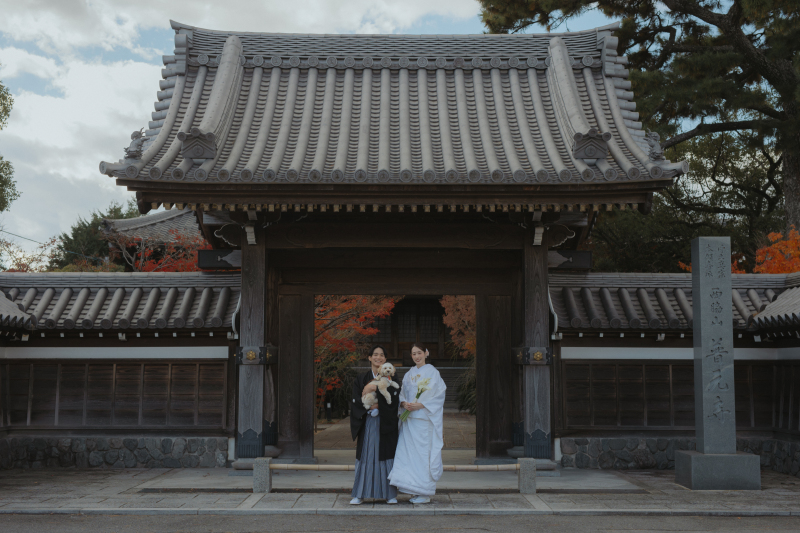 【和装1着プラン/ペットと撮影】ロケーション前撮り【ドレス代込み】